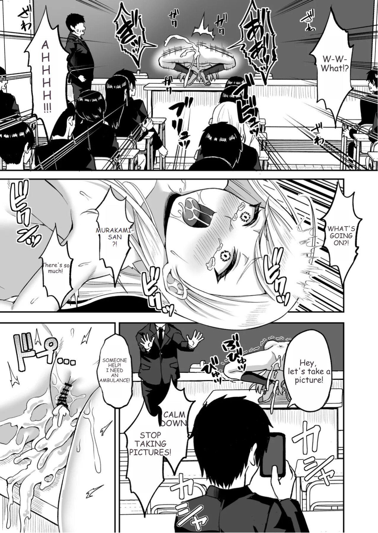 Hentai Manga Comic-After Gaining the Power to Stop Time, I Took Revenge on All of Them-Read-6